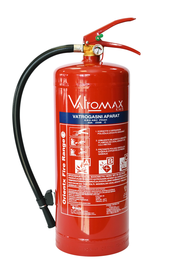 Vatrogasni aparat P-6, 6KG