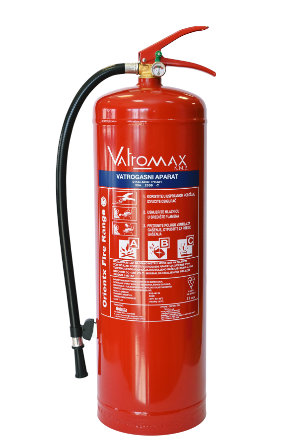 Vatrogasni aparat P-9, 9KG