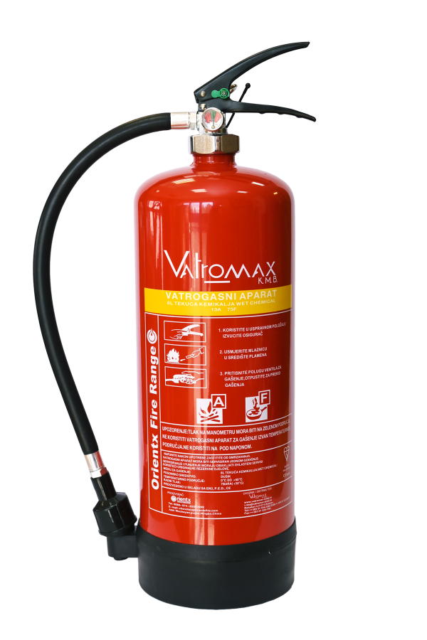 Vatrogasni aparat F-klasa, 6KG