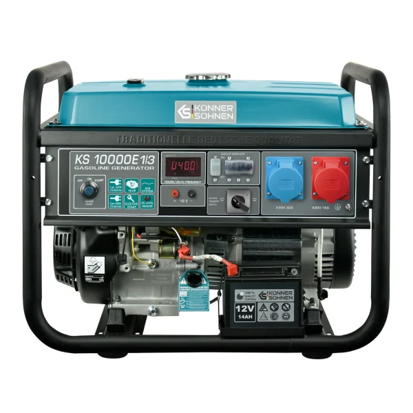 Benzinski generator "Könner & Söhnen" KS 10000E 1/3 230/400V 8kW