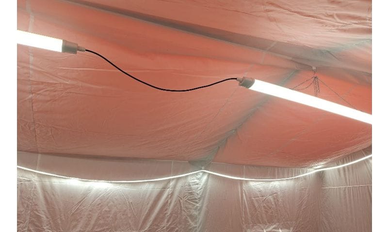 Linijska LED rasvjeta za šatore i mobilne taktičke baze - Slika 7